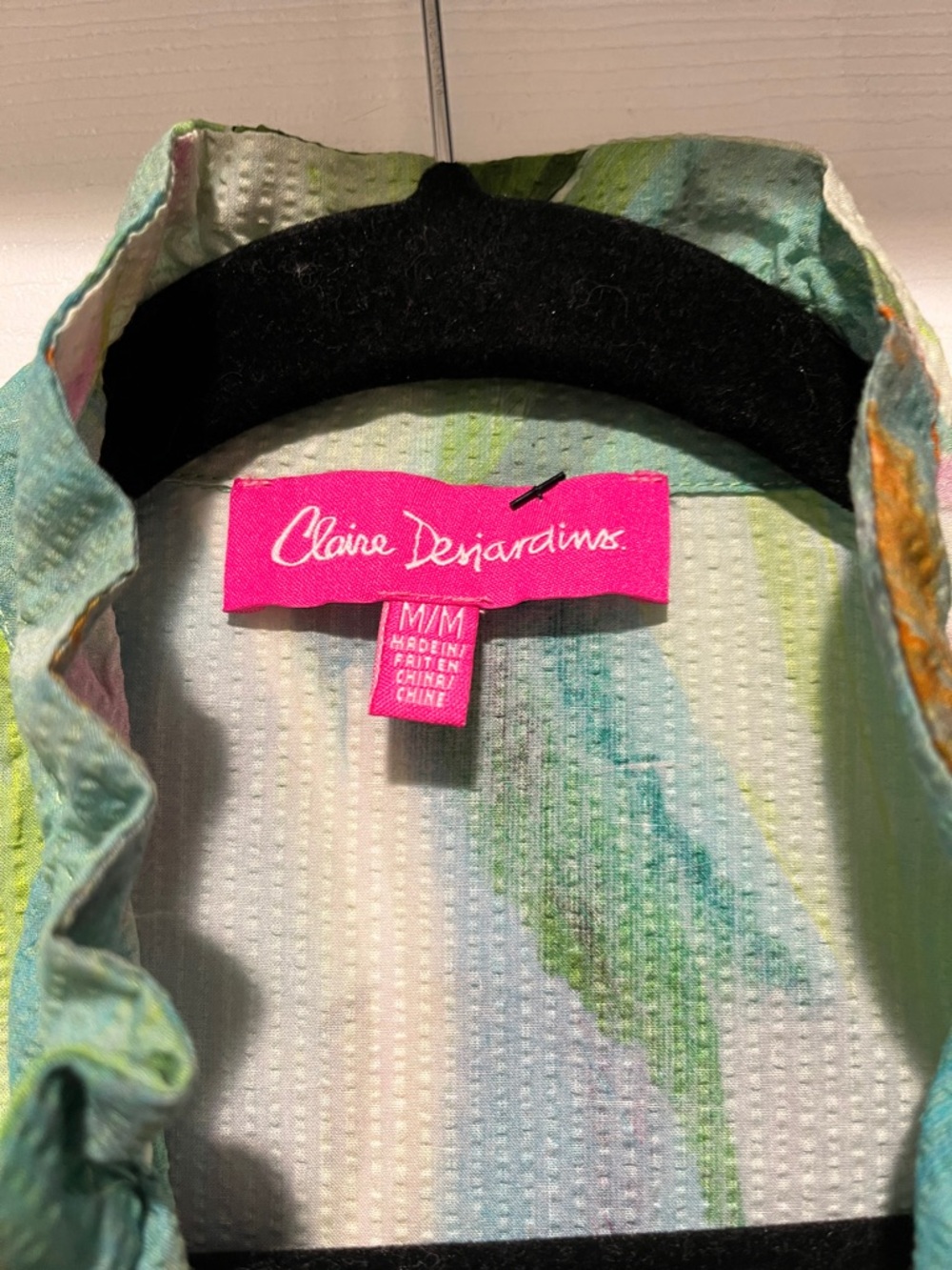 Artisan Green Multicolor Button-Down Shirt - Women's - Picture 2 of 5